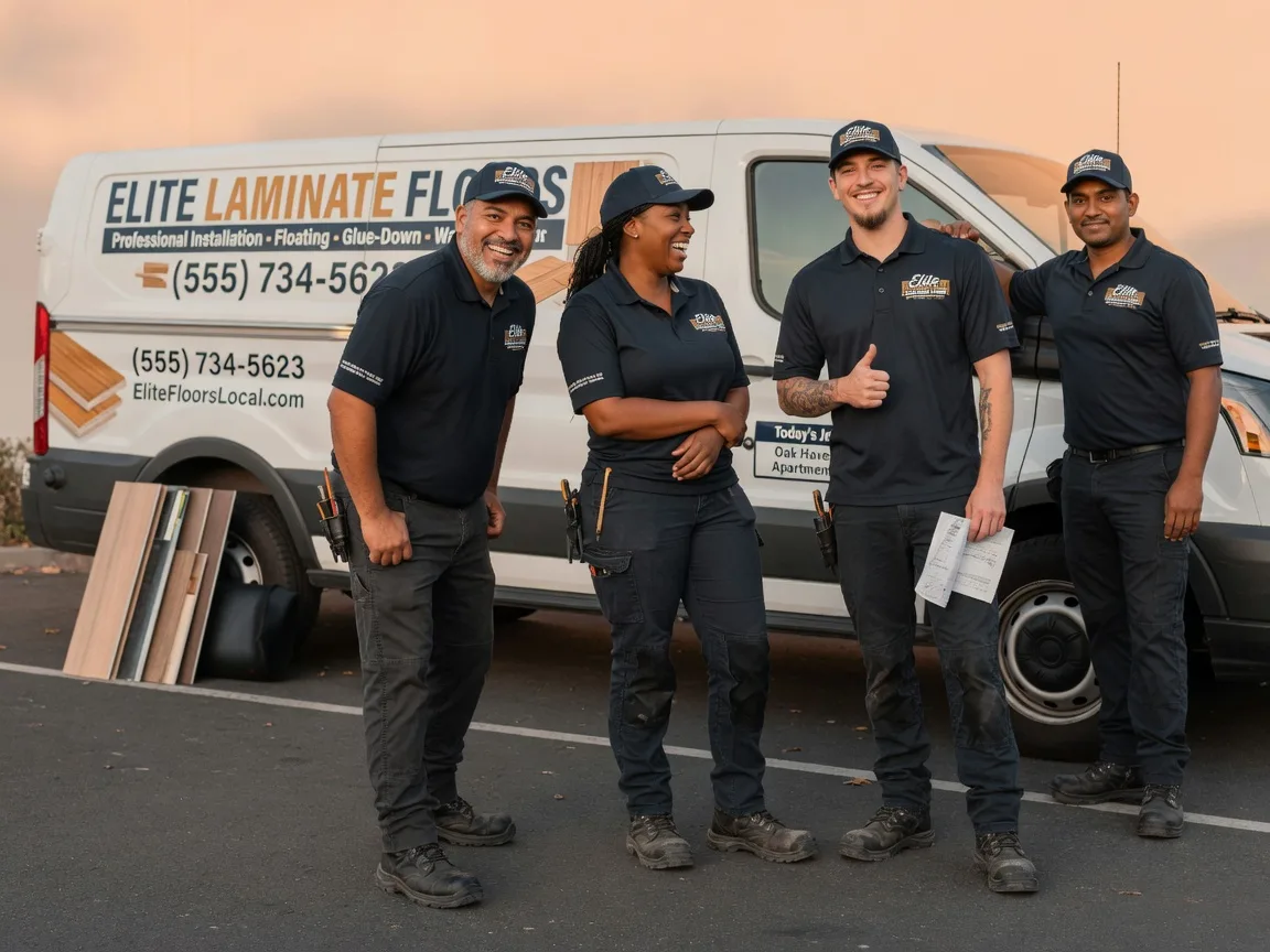 Laminate flooring installation company in Hysham, MT